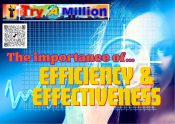 The Importance Of Efficiency And Effectiveness